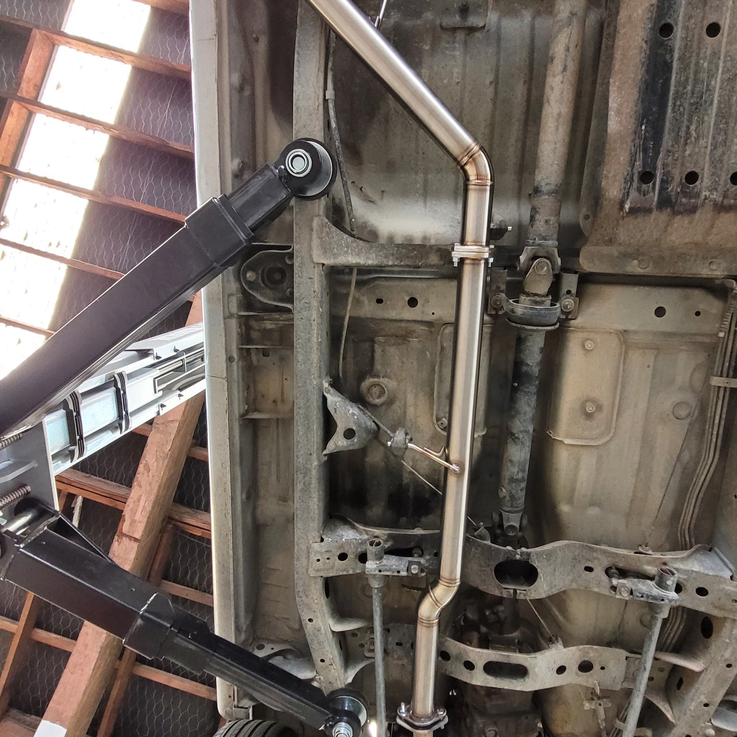 Mazda Bounty 1998-2006 2.5" Down Pipe Back Side Exit