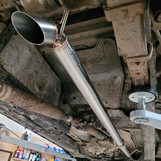 Toyota Hilux N70 2005-2015 3" Downpipe Back Diff Dump
