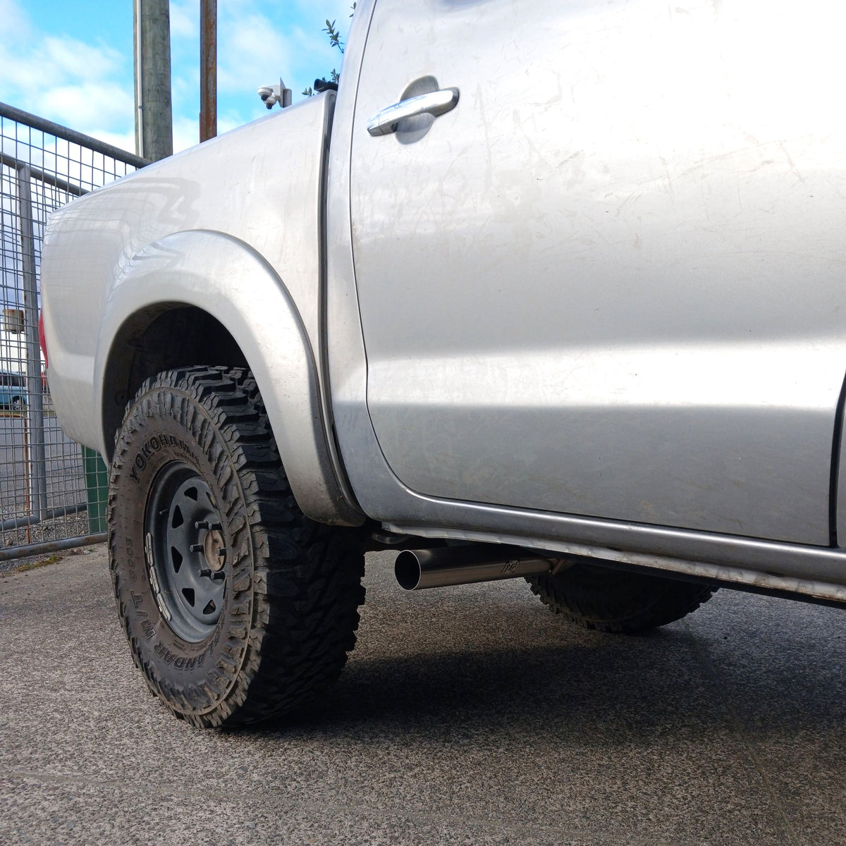 Alpha Boost Series - Toyota Hilux N70 3" Turbo Back Straight Side Exit