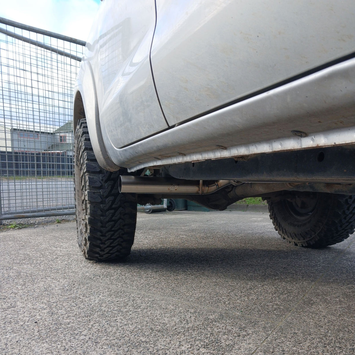Alpha Boost Series - Toyota Hilux N70 3" Turbo Back Straight Side Exit