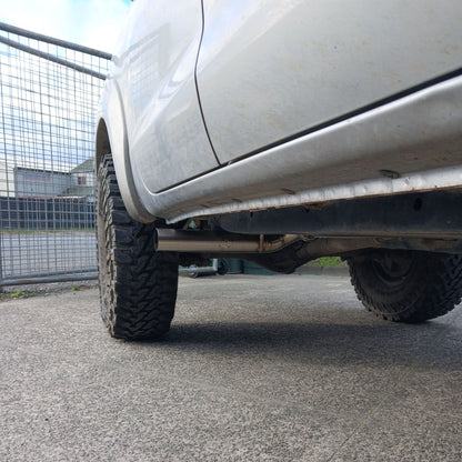 Alpha Boost Series - Toyota Hilux N70 3" Turbo Back Straight Side Exit