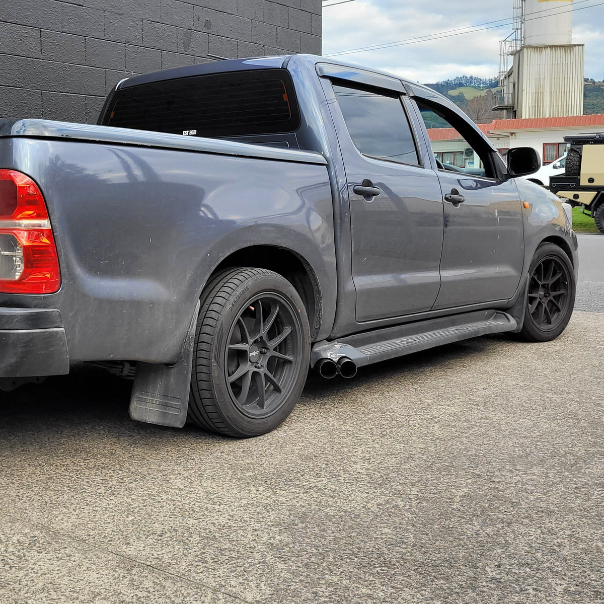 Toyota Hilux 2WD N70 3" Shotgun Tip Side Exit