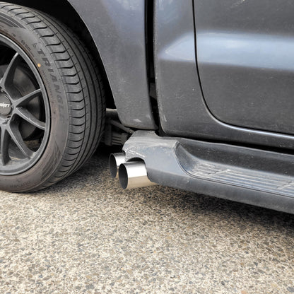 Toyota Hilux 2WD N70 3" Shotgun Tip Side Exit