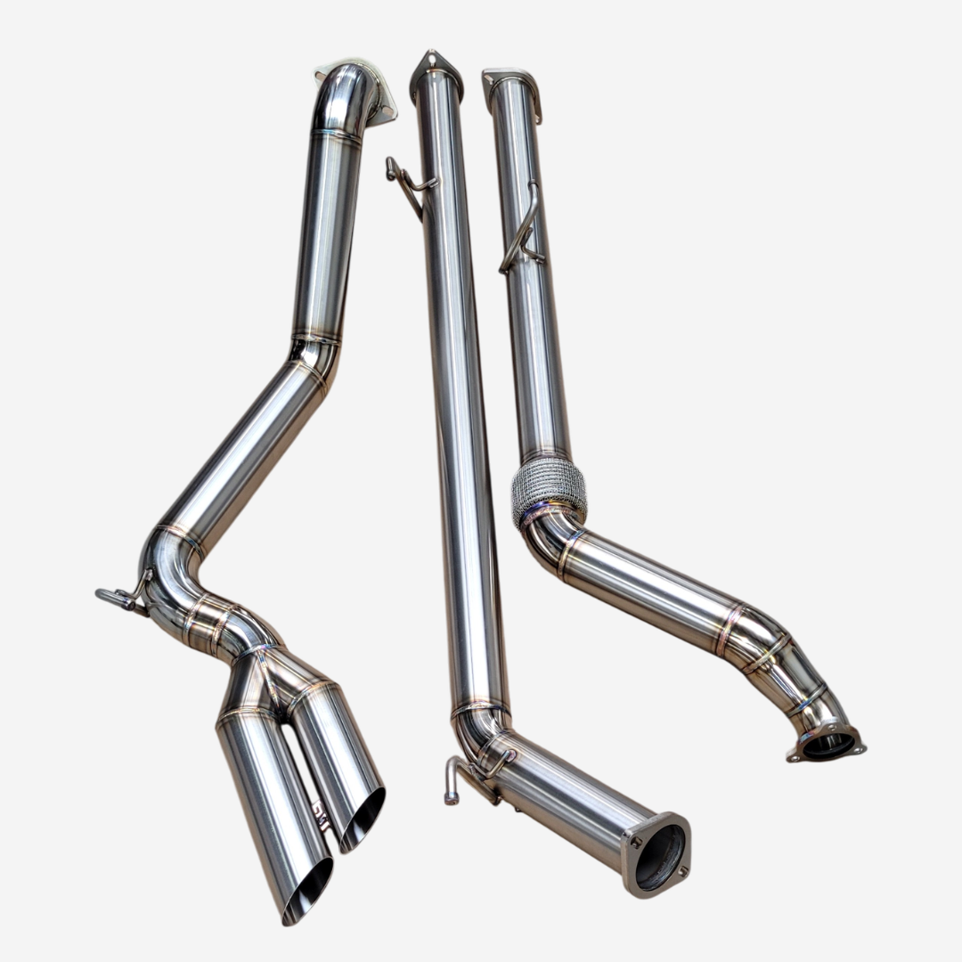 Alpha Boost Series - Toyota Hilux N70 3" Turbo Back Exhaust System