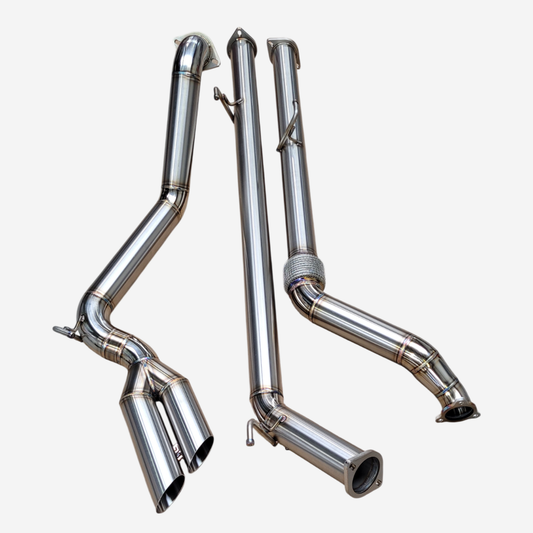 Alpha Boost Series - Toyota Hilux N70 3" Turbo Back Exhaust System