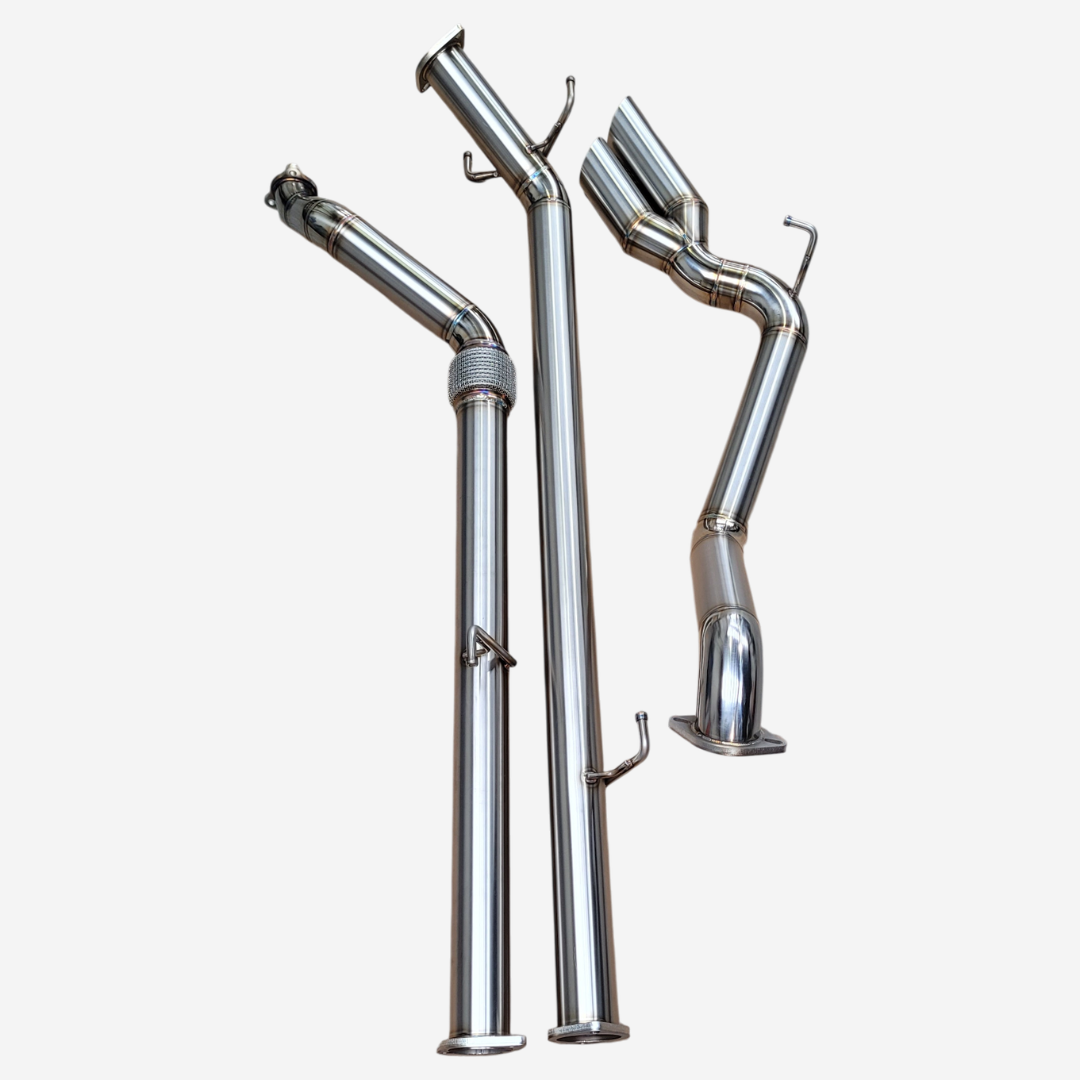 Alpha Boost Series - Toyota Hilux N70 3" Turbo Back Exhaust System