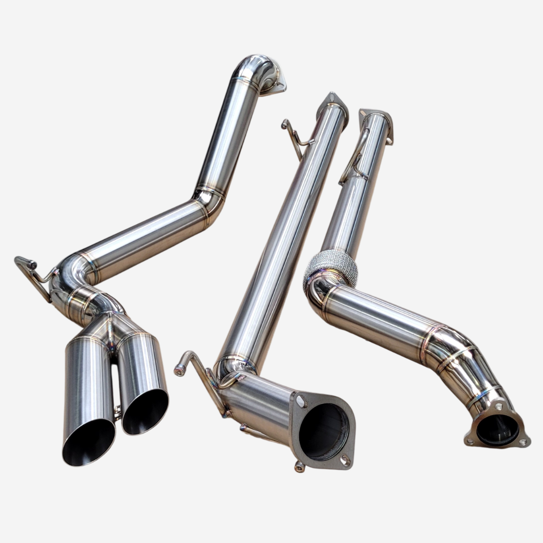 Alpha Boost Series - Toyota Hilux N70 3" Turbo Back Exhaust System