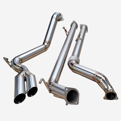 Alpha Boost Series - Toyota Hilux N70 3" Turbo Back Exhaust System