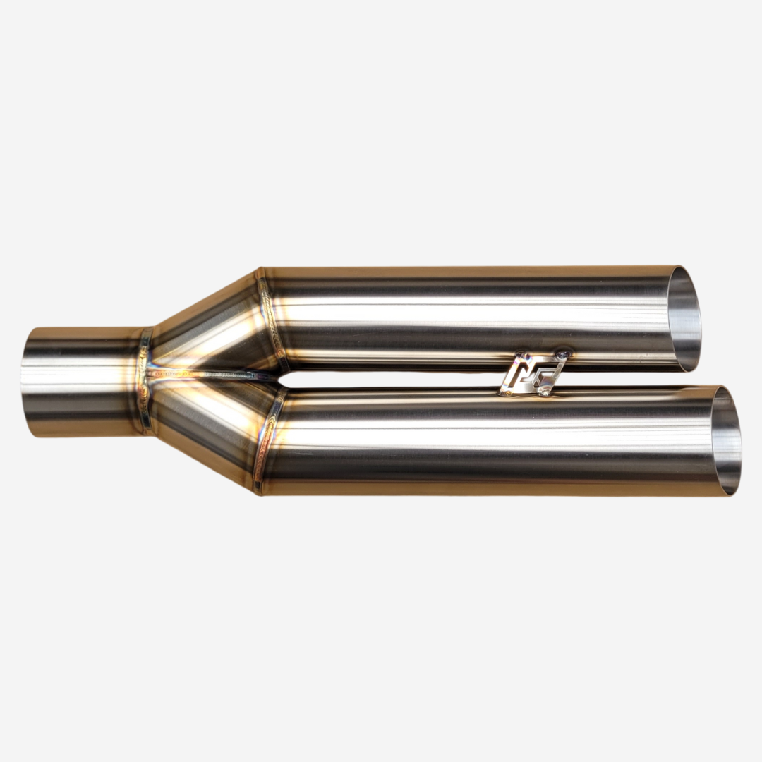 Slash Cut Staggered Shotgun Exhaust Tip