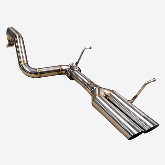 Ford Falcon (N/A) - Rear Muffler Delete With Slash Shotgun Tips