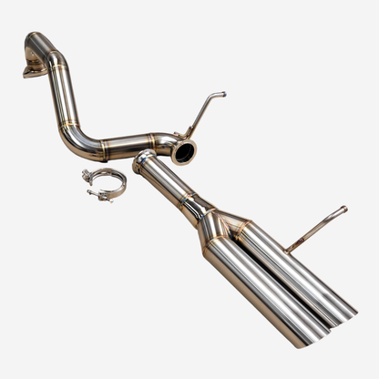 Ford Falcon (N/A) - Rear Muffler Delete With Slash Shotgun Tips