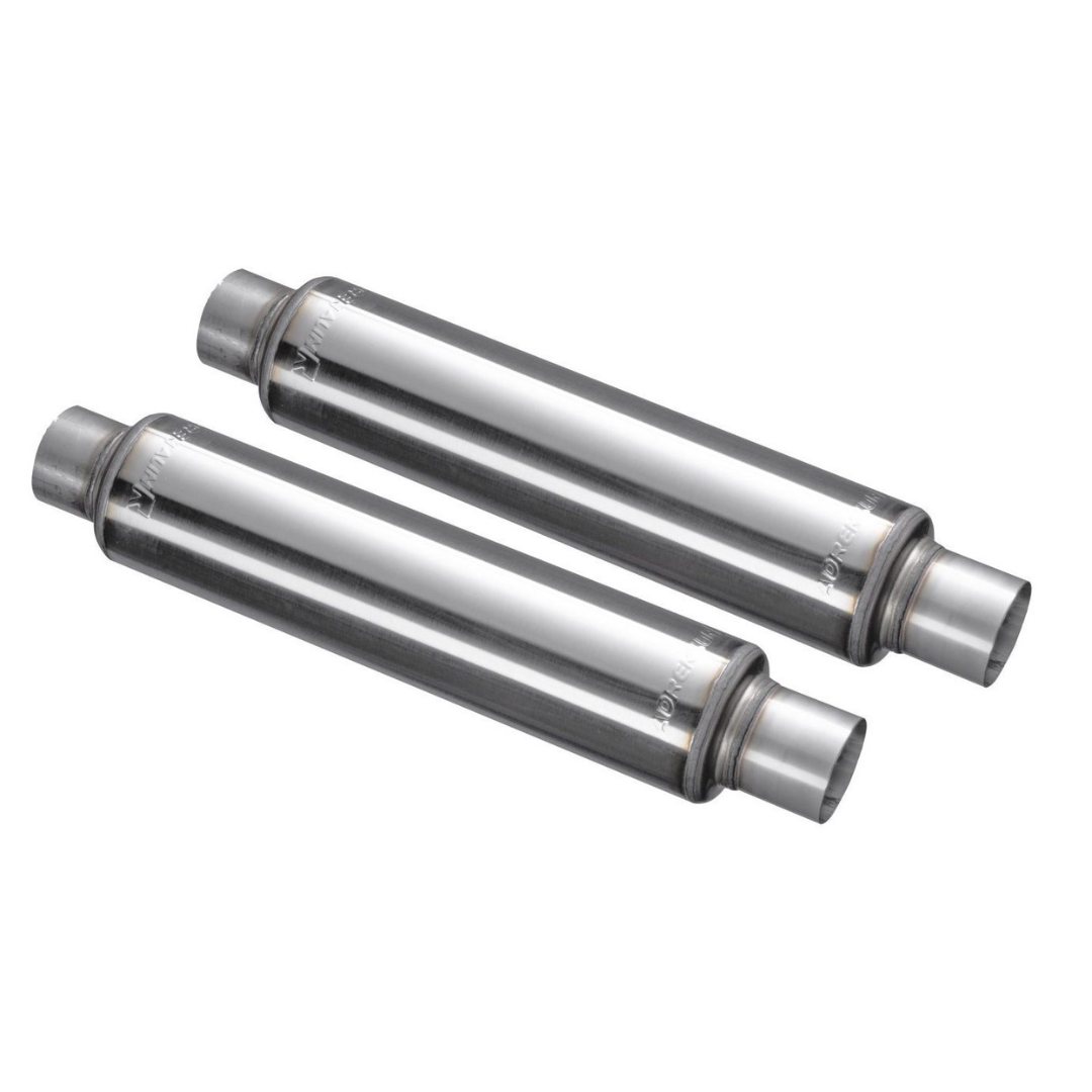 4 inch Torque Chamber Resonator Twin Pack - Short