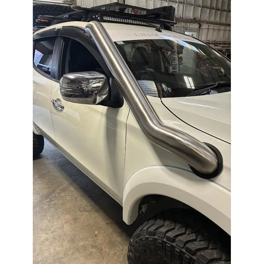 AJF FAB Mitsubishi MQ Triton 4” Stainless Snorkel