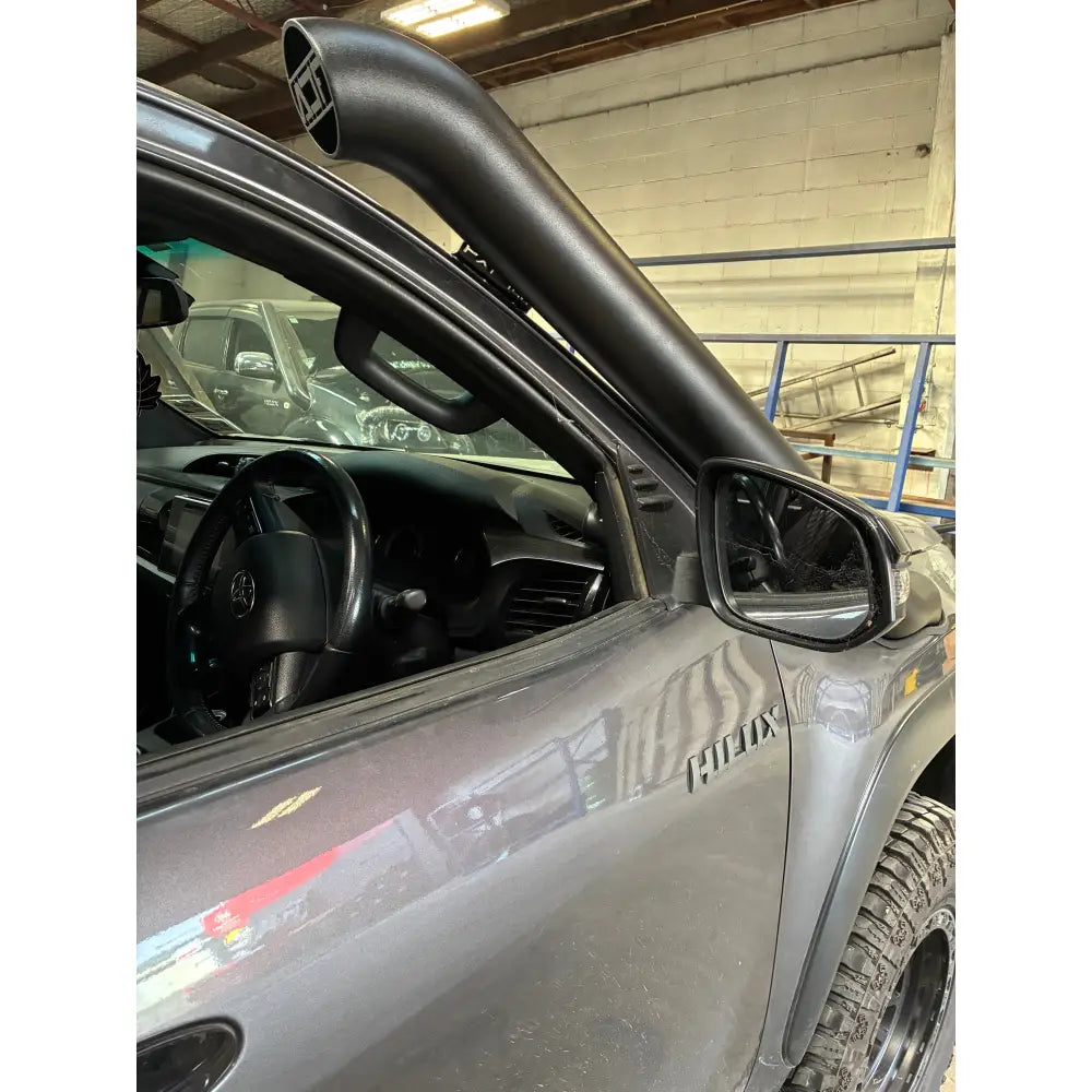 AJF FAB Toyota Hilux N80 4” Stainless Snorkel – Factory Snorkel Replacement Model