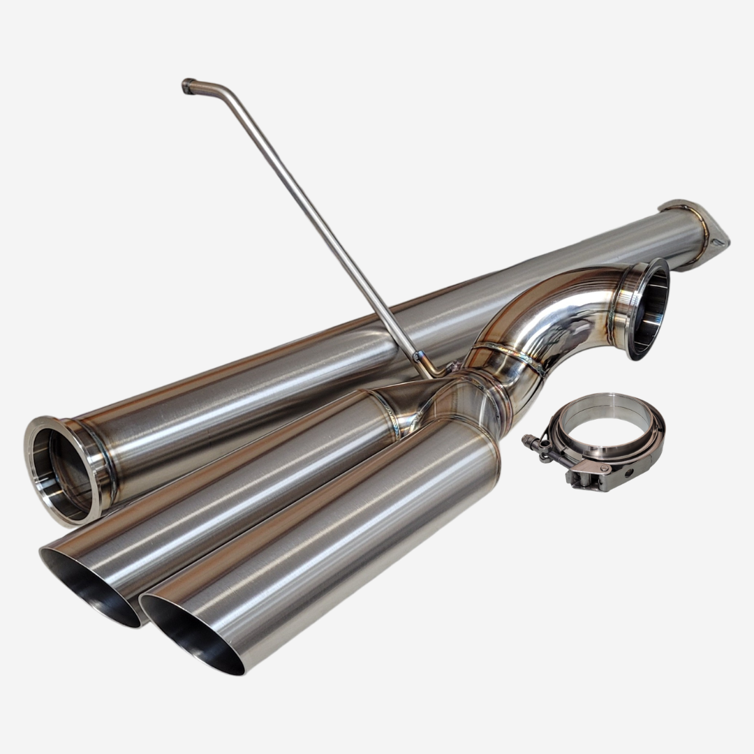 Toyota Hilux N70 3" Shotgun Tip Side Exit