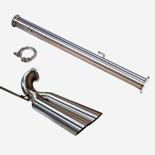 Toyota Hilux N70 3" Shotgun Tip Side Exit