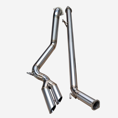 UltraFlow Series - Toyota Hilux N70 3" Cat Back Exhaust System
