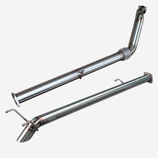 Alpha Boost Series - Toyota Hilux N70 3" Turbo Back Diff Dump