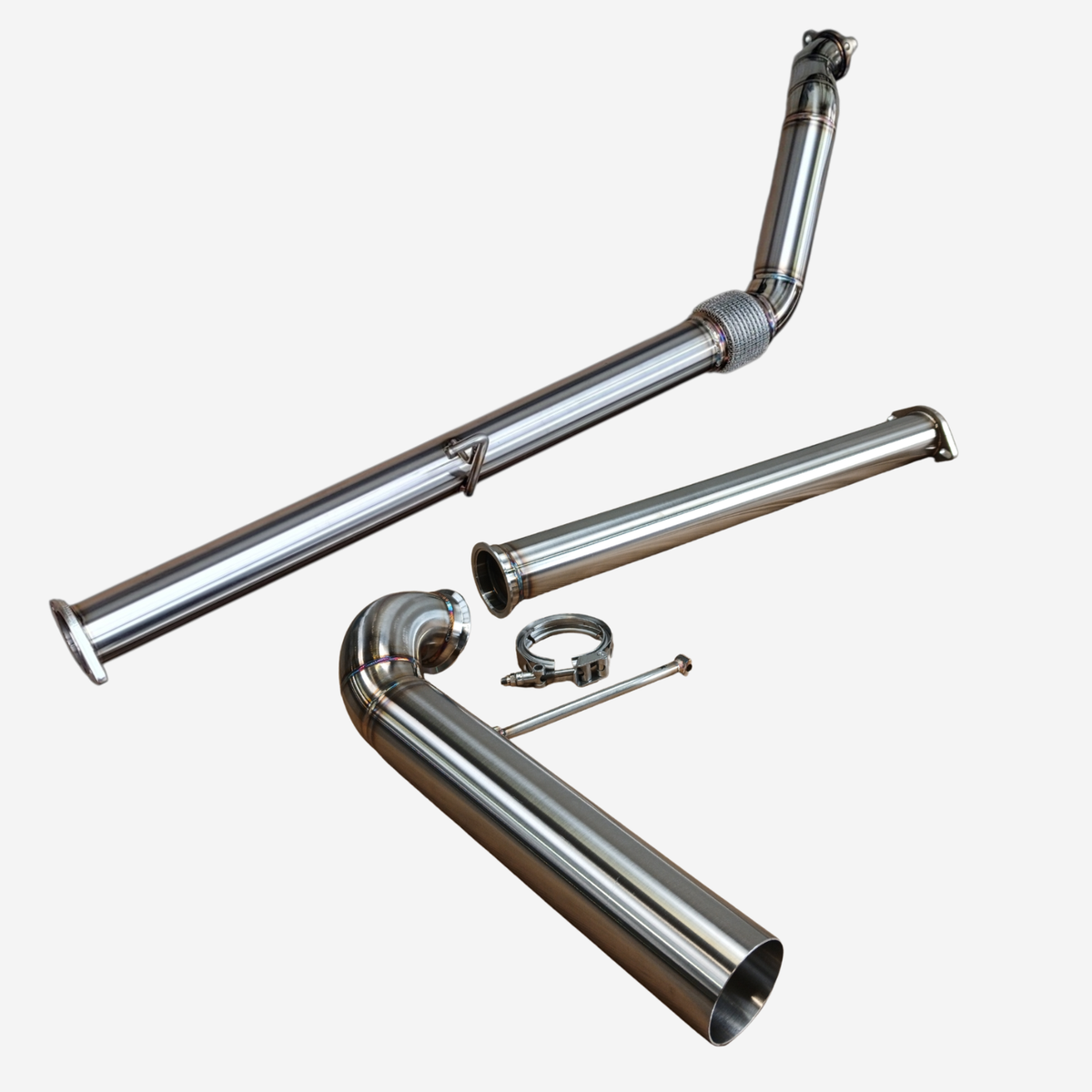 Alpha Boost Series - Toyota Hilux N70 3" Turbo Back Straight Side Exit