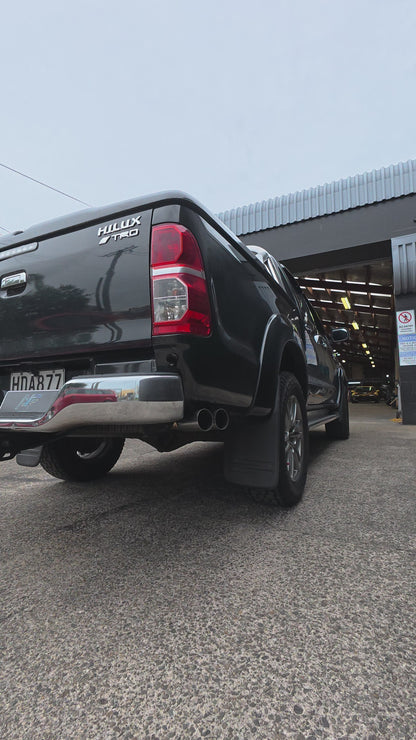 Alpha Boost Series - Toyota Hilux N70 3" Turbo Back Exhaust System